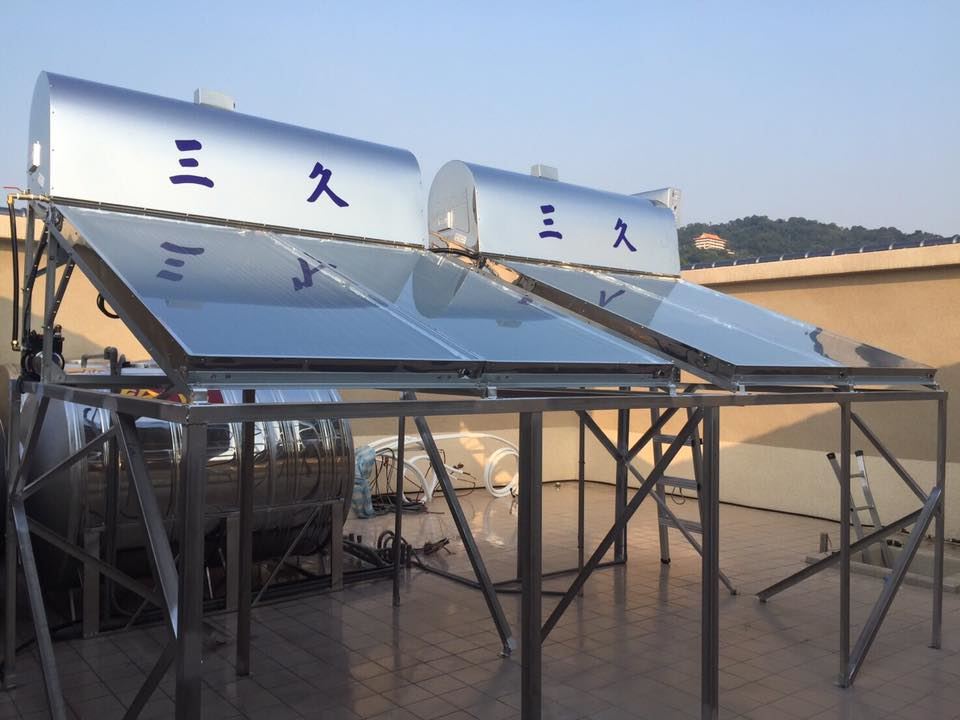 三久太陽能各式屋頂均可安裝_架高